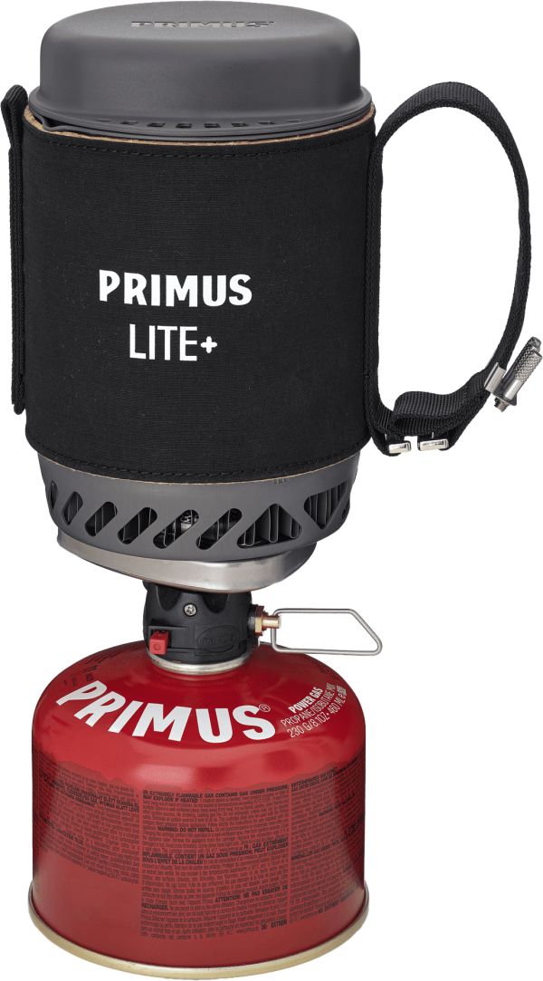 Primus Lite Plus Stove System Black Grillar & Pizzaugnar frilagd